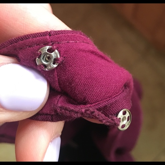 J. Crew burgundy dress, 6 - Picture 3 of 4